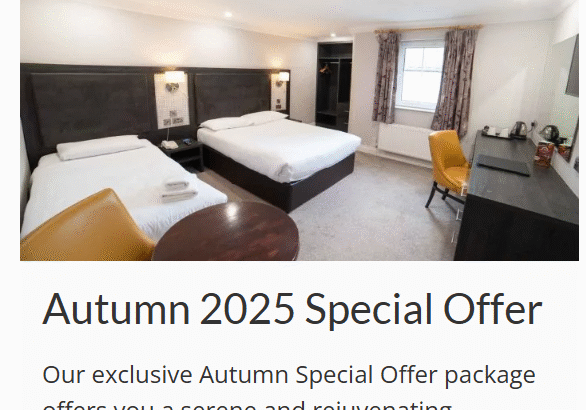 Hibernian hotel Autumn 2025 Special Of...