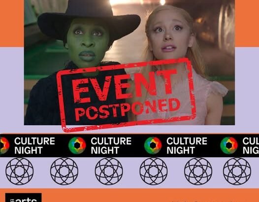 Important Update: Postponement of Wicked Screening at Mallow Castle